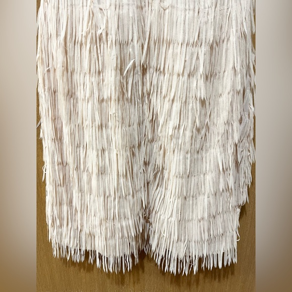 Misguided fringe dress. Nude size 6 US. New with tags. - Picture 6 of 7